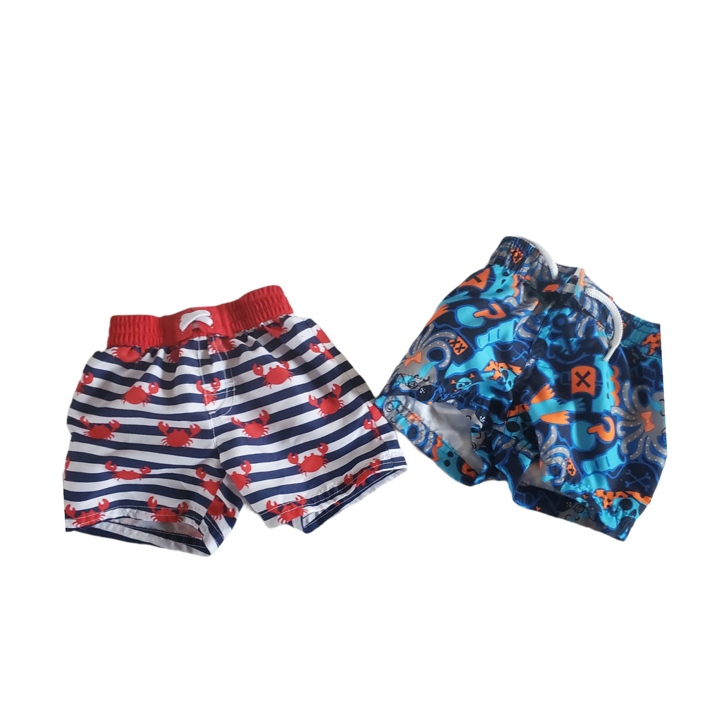 Baby Swim Trunks 2 Pieces Under the Sea Theme